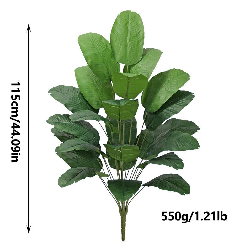 Large Artificial Banana Tree with Green Leaves for Outdoor Decoration