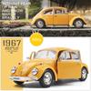 1:36 Scale Mini Car 1967 Beatle Classic Alloy Car Model, Diecasts Metal Toy Car Model Simulation Miniature Scale
