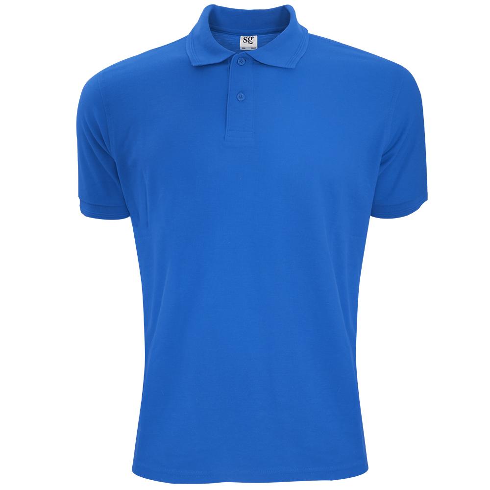 SG Mens Polycotton Short Sleeve Polo Shirt
