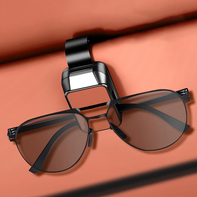 BBKR7 Car Sun Visor Glasses Clip Sunglasses Holder For BMW 1 3 5 7 Serie X1 X3 X4 X5 F10 F15 F16 F20 F30 F18 F25 M3 M4 E34 Accessories