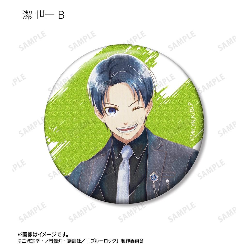 ТВ Аниме «Синяя тюрьма» Оригинальная иллюстрация Модель в костюме. Ani Art аква лейбл Торговый Глиттерный Значок-Кнопка Коробка из 12 штук