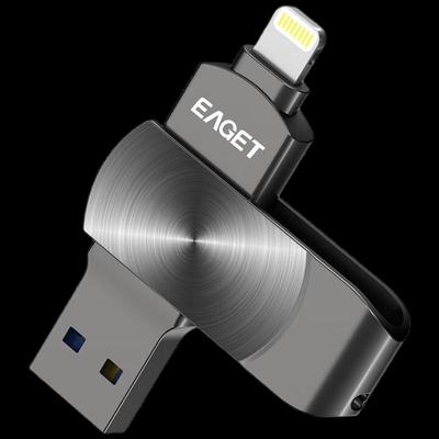 EAGET USB 3.0 Lightning OTG Флеш-накопитель двойного назначения I66Plus