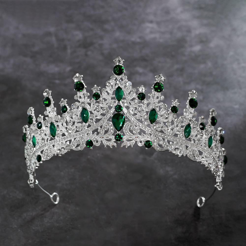Элегантная хрустальная свадебная тиара - Свадебный и праздничный аксессуар для волос