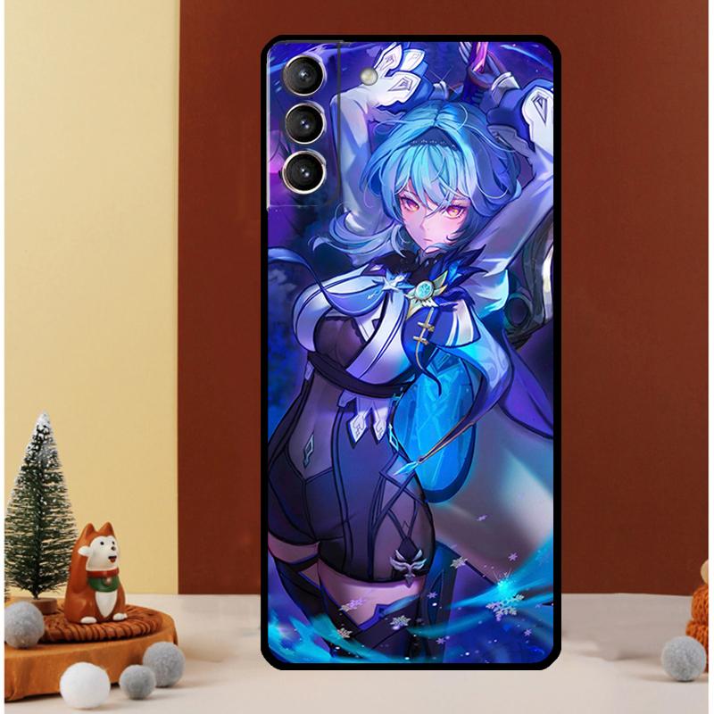 Чехол Genshin Impact Eula для Samsung Galaxy S25 S26 Ultra S20 S21 S22 S23 S24 Ultra S10 Plus S25 FE Чехол Funda