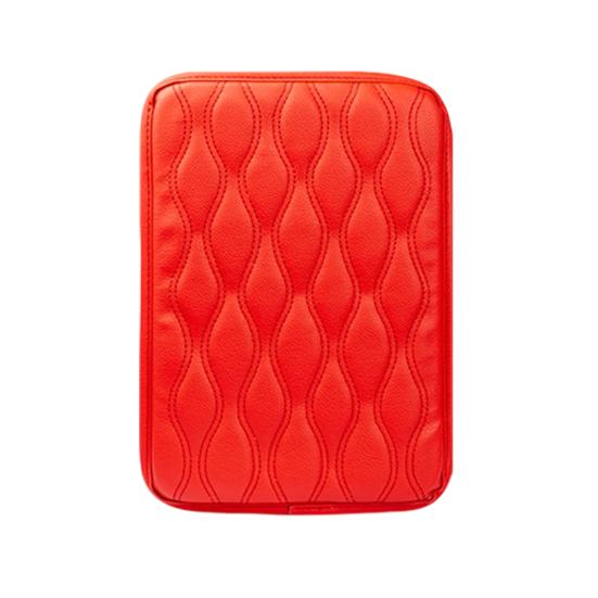 Universal Center Console Cover Waterproof Dirt-Resistant Armrest Box Cushion Protector with Elastic Straps for Most Vehicle