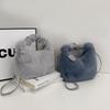New Trendy Handbag Fashionable Texture Plush Messenger Bag Autumn and Winter Simple Niche Chain Handbag Women