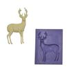 Рождественский олень и снежинка силиконовая форма для украшения торта и DIY выпечки