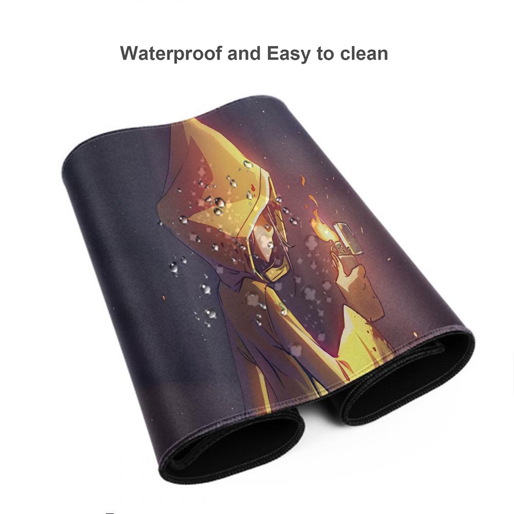 Little-nightmare Mouse Pad Desk Mouse Pad Cute HD Desk Pad Extended Gaming Keyboard Mats Large 100x50cm XXL Gamer Mousepad