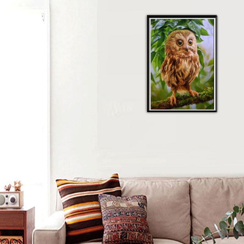 5D Diy Алмазное изготовление фотографий животных Алмазная вышивка Имитация Набор для вышивки крестом Подарки ручной работы Украшения дома Подарки