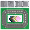 32*32 32*16 Точек Классические Базовые Пластины Блоки 4 Стиля Пластиковые Строительные Блоки Базовые Пластины Совместимые С Конструктором