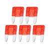 Partuto Set of 5 Mini 10AMP APM/ATM Universal Car Fuse Style Fuse Short
