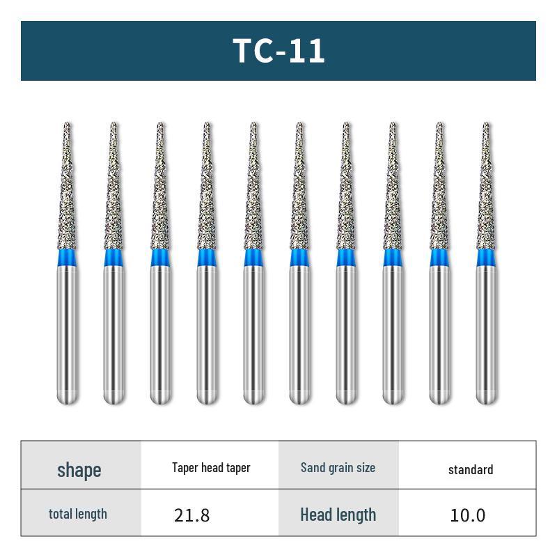 High-Speed Diamond Dental Burs for Polishing, Grinding, and Oral Care