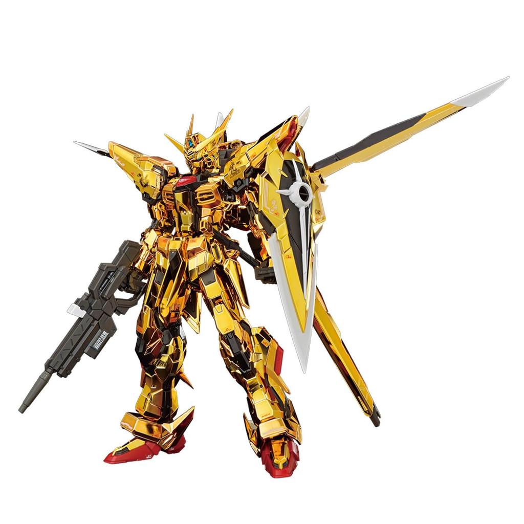BANDAI SPIRITS RG Mobile Suit Gundam SEED DESTINY Akatsuki Gundam with Sea Scale Plastic Model (Equipped Steller's Eagle) 1/144 Color-coded