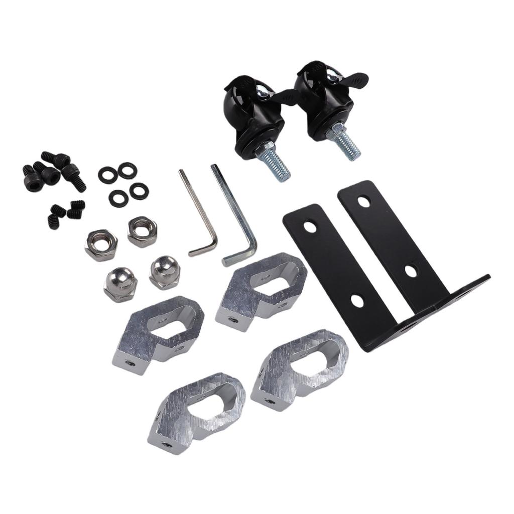 Dual Front Wheels Fit for   Toolbox and Accessories 200lbs Load Capacity 360 Degree Rotation Toolbox Front Caster Wheel