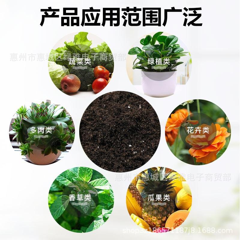 Yushu Organic Potting Soil for Flowers, Vegetables, and Succulents with Natural Fertilizer