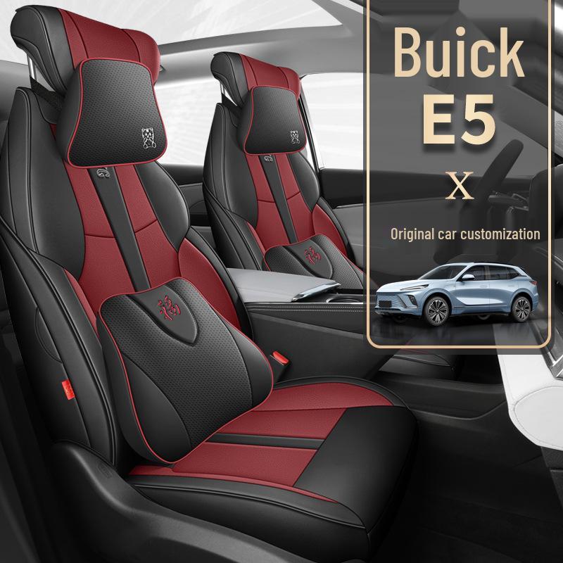 MWG Buick E5 Leather Sport Seat Cushion Cover - All-Season, Stylish, and Tailored Fit