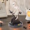 Resin Skeleton Riding Bike Skeletons Statue Skeleton Riding An Exercise Bike Halloween Decorations