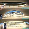 Smart WiFi Bluetooth COB LED Strip Light 5V USB Dimmable 3000K 4000K 6000K White Cabinet Lighting With Remote Control