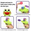 Children Carrot Saucer Gun Flying Saucer Guns Kids Fun Toys EVA Soft Bullets Toy Gun Pistol Toy Kids Outdoor Battle Sport Toys