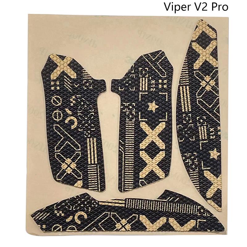 Наклейка на рукоятку мыши, наклейка ручной работы, нескользящая, всасывающая пот для Razer Viper