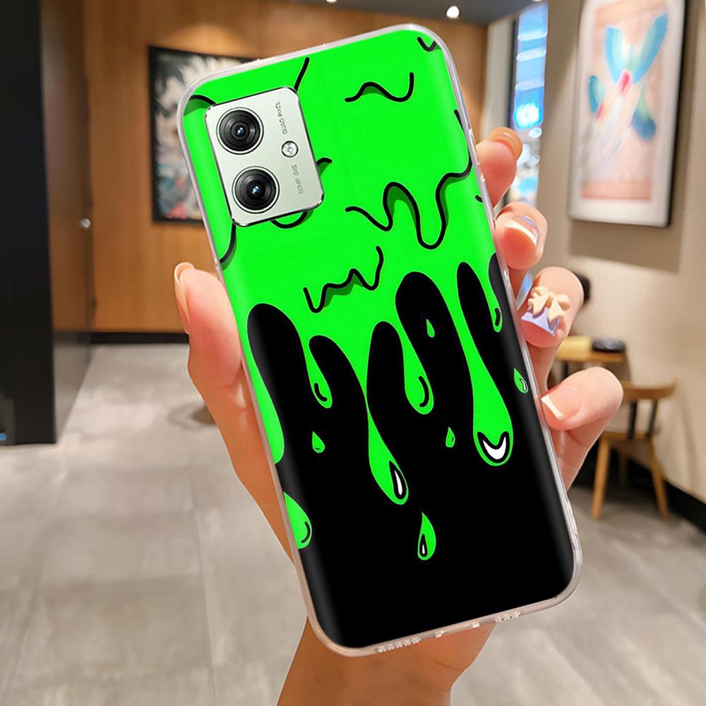 Soft Case For Moto G54 5G Case MotoG54 Silicone Phone Back Cover For Motorola Moto G54 Case XT-2343-1 Flower Love Heart Fundas