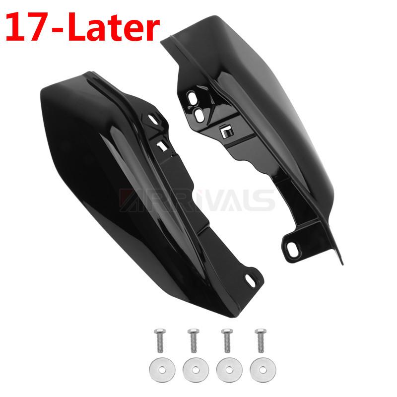 Мотоцикл Хром Черный Средний Тепловой Экран Рамы Дефлектор Воздуха Отделка Для Harley Touring Street Electra Glide Road King 2001-Позже