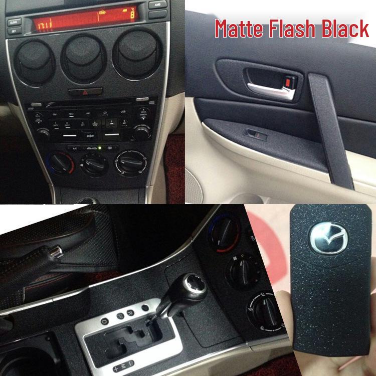 Наклейки для отделки салона Mazda 6 (2003-2015 гг.) - Декоративная пленка на рычаг переключения передач центральной консоли