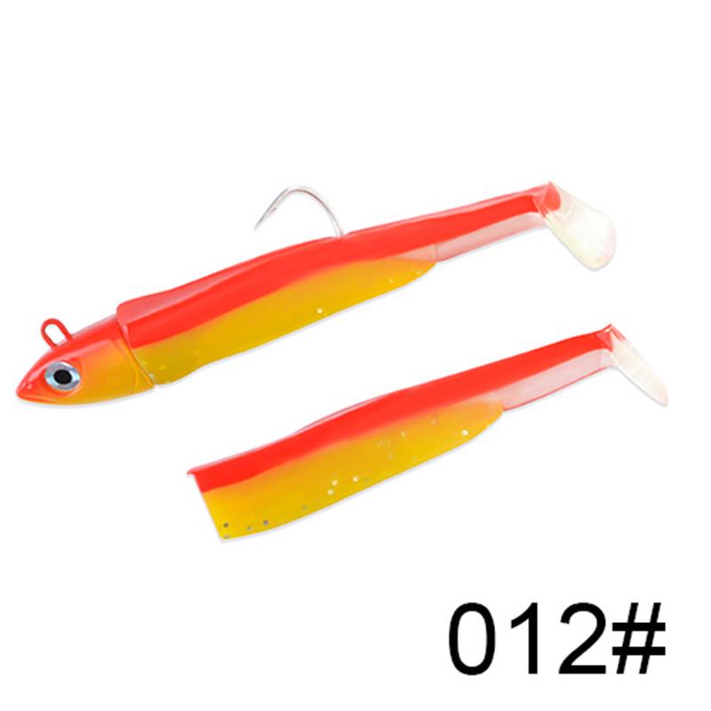 Ftk Minnow Head Jig Black Fishing Lure Soft Pike Lure 5g12g 25g Bass Fishing Shad Soft Lure Boat Seabass Code Lure For Zander