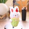 Bunny Cartoon Fruit Plush Animal Pendant Doll For Kids Gift And Decoration Bag