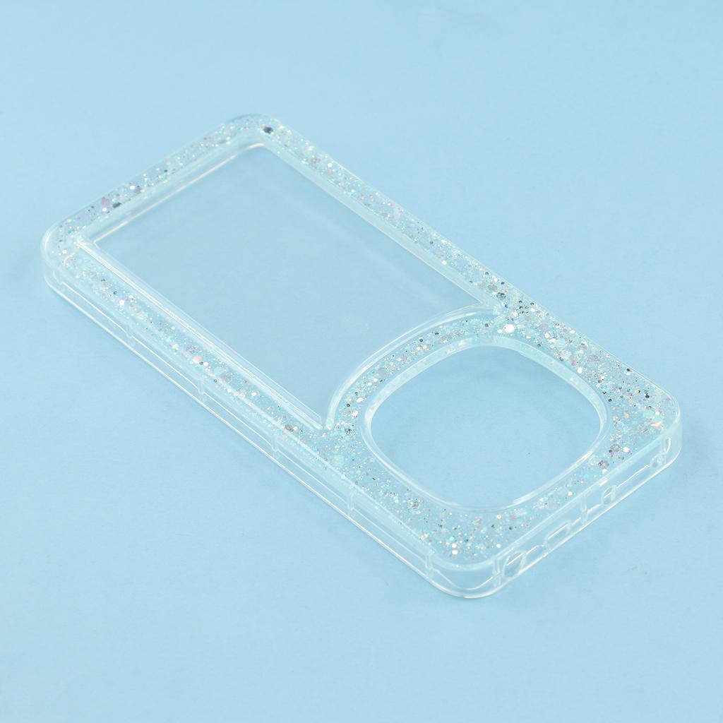 For Xiaomi Redmi Note 14 Pro 4G Case Glitter Epoxy Soft TPU Clear Back Cover