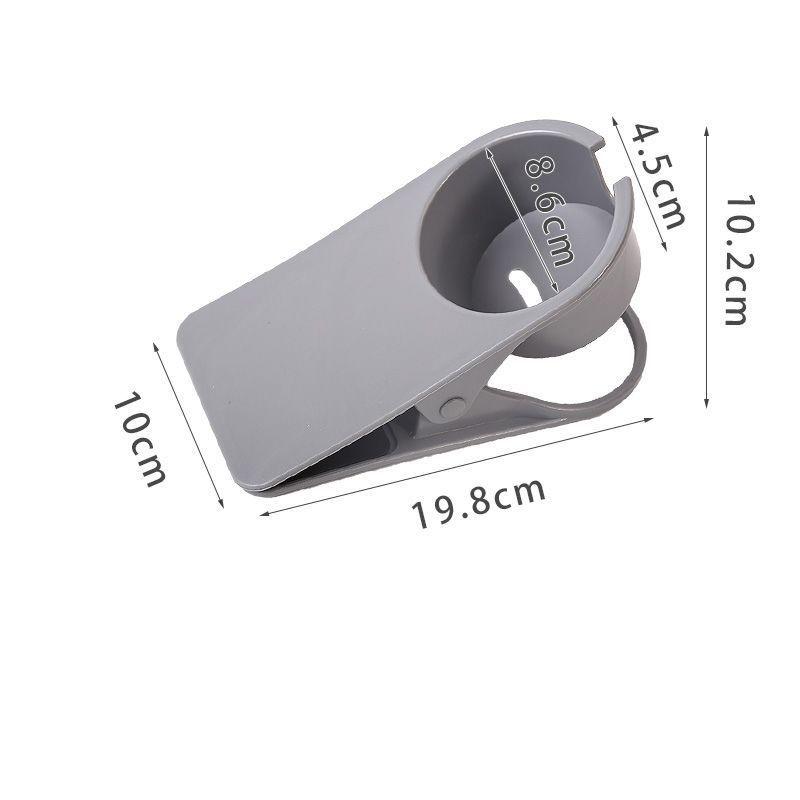 Креативный держатель для чашки для кофейного напитка, боковая полка для чашки с водой, офисный настольный компьютерный стол, фиксированный держатель для чашки, зажим для хранения на столе