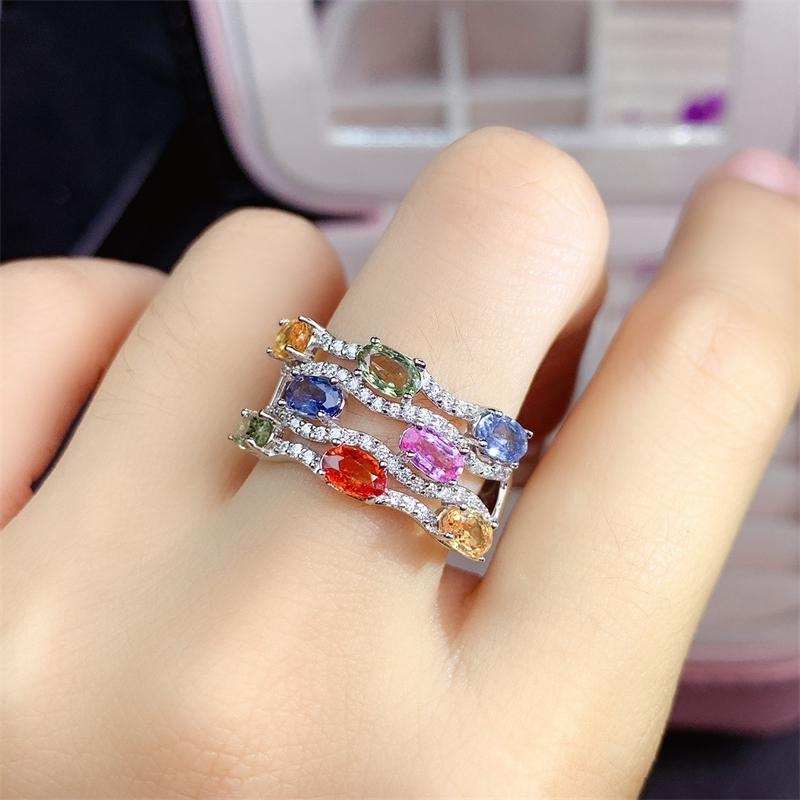 BELLA BOX Temperament Elegant Rings For Women Zircon Wedding Engagement Party Fine Jewelry Gift