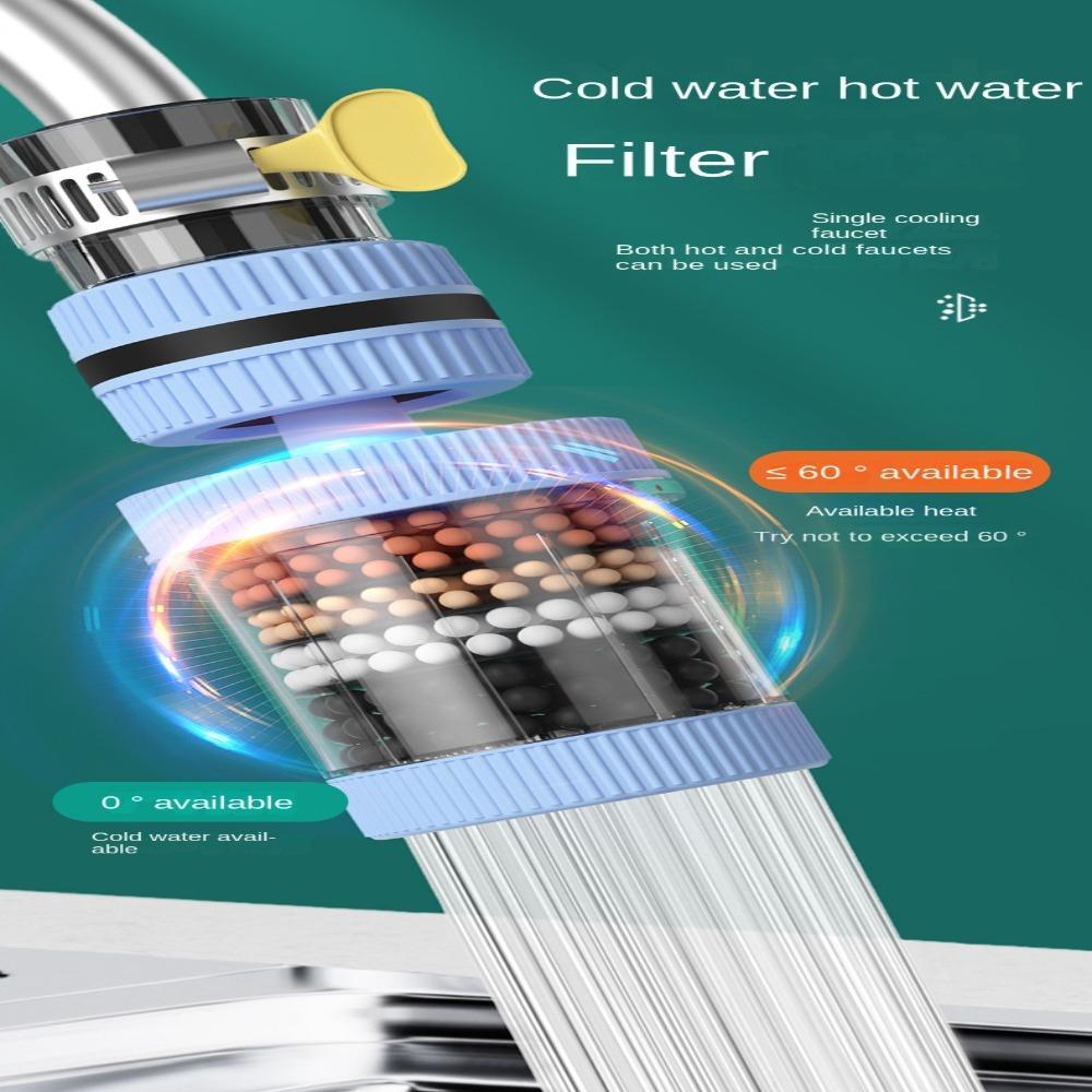 6-слойный фильтр для водопроводной воды, насадка, моющиеся удлинители для смесителя, направляющая для смесителя для раковины, водосберегающее устройство