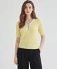 MESENSE V-Neck Short Sleeve Knit_Mb45Knm611Z