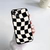 Чехол-шахматка C для iPhone 17 Pro Max 15 Pro 16 14 Plus 12 13 Mini 11 Pro, противоударный, мягкий чехол