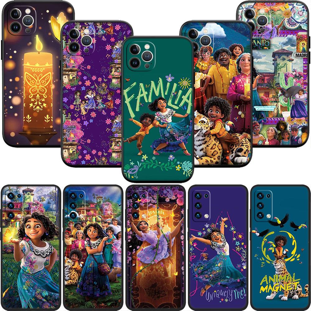 CJ49 Encanto Disney Soft Shell Phone Case for Samsung Galaxy S20 S21 S22 Ultra FE + Plus A21S A22 A24 A25 A26 A30 A30S A31