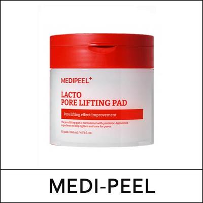 [МЕДИ] (бо5) Подтягивающие подушечки для пор Lacto 50 шт.(140ml) / (дж)