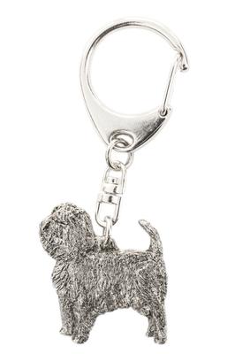 Коллекция брелоков для собак в виде аффенпинчера, сделанных в Англии