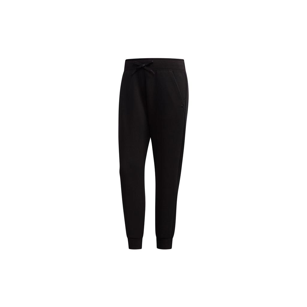 Adidas Pt Dn Premium Casual Tapered Knit Sports Pants Women Pants Black EH3868