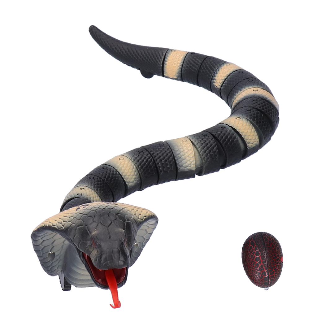Infrared Remote Control Snake Toy Simulation Snake Animal Model Electric Trick Toy