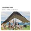 MOBIGARDEN Sky Dome 410 Black Vinyl Camping Tarp