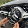 CSE1 ABS Накладка на переднюю решетку автомобиля, эмблема, наклейка, аксессуары для Mercedes Benz W204 W205 W210 W211 W212 W213 Класс C E GLA GLK ML GLC GLE