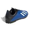 Adidas X 19.4 Slip Resistant Cushioning Abrasion Resistant Low Top Kids' Soccer Shoes Blue Black White Kids' Sneakers FV4662