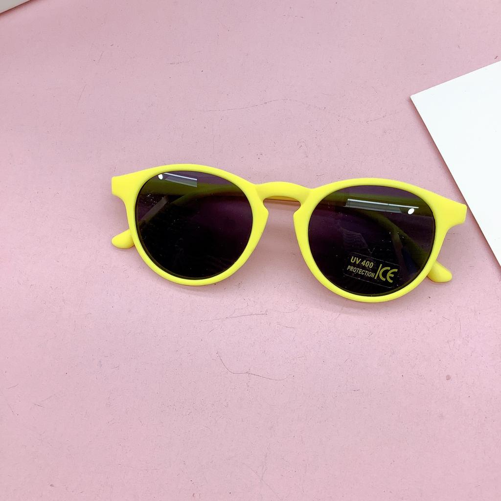 Ретро мода конфетный цвет детские солнцезащитные очки для путешествий вогнутая форма носить защитные очки для глаз солнцезащитный козырек УФ-защита очки Tide