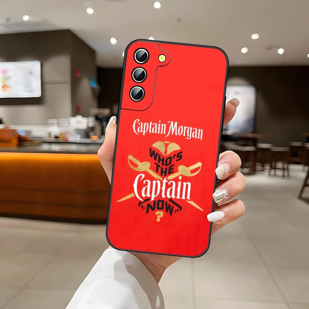 Роскошный чехол для телефона Captain Morgan с ромом C_ Для S25 Samsung S26 S24 Ultra S22 S23 S20 Fe S21 Plus A54 A34 A16 A53 Задняя крышка