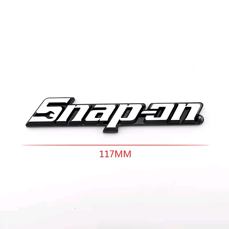 3D OEM Snap On Chrome Plastic Metal Emblem Badge Logo for BMW Car Accessories Carbon Gloss Look 200mm
