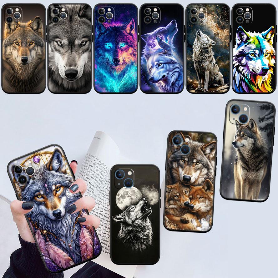 Чехол для телефона с рисунком животного Волка для Samsung Galaxy S20 S21 S22 Ultra FE Plus A21S A22 A24 A25 A26 A30 A30S A31