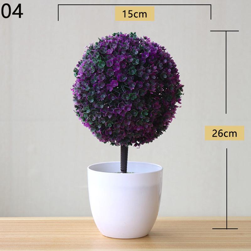 1 шт., аксессуары для искусственных растений, украшения, горшок с цветами, пластиковая имитация, повседневная мода, один размер