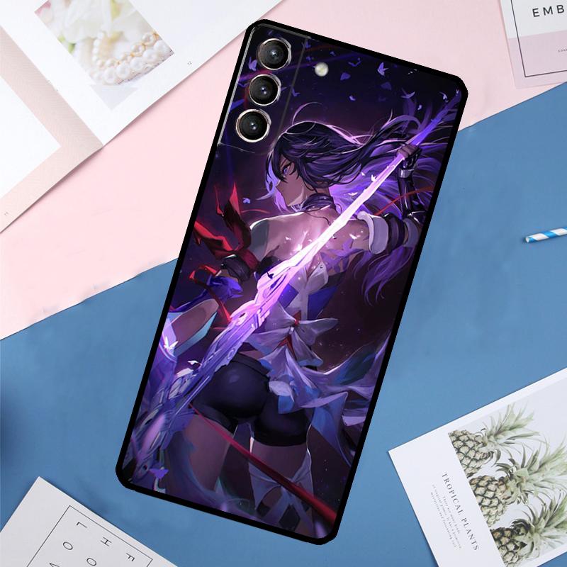 Чехол Honkai Star Rail Seele для Samsung Galaxy S25 Ultra S21 S22 S24 S23 Ultra S9 S10 Plus S21 FE S25 FE Задняя крышка