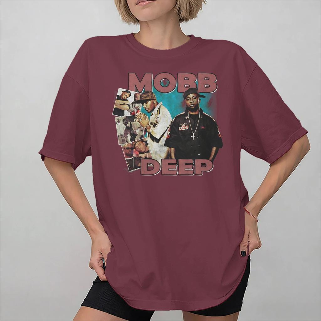 Mobb Deep The Infamous Tee Shirt for Unisex Women Graphic Printed T Shirts 100 Cotton Clothing